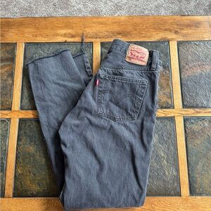 Levi's Black Jeans 501